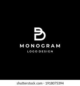 Bold, cool logo letter B designed with geometric lines.
EPS 10, Vector.
