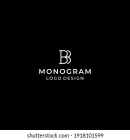 Bold, cool logo letter B designed with geometric lines.
EPS 10, Vector.
