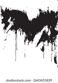 Bold Cracked Wall Texture with High-Contrast Black and White Fractures