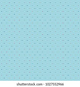 Bold & Crafty Ornate Blue Pattern