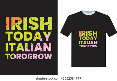 A bold and creative typography-focused T-shirt design that combines stylish fonts with meaningful or playful text.