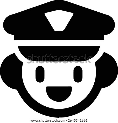 Bold Cup Silhouette Vector Art