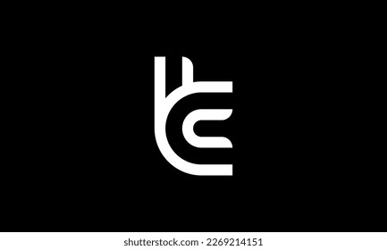 Logo de la línea curva en negrita