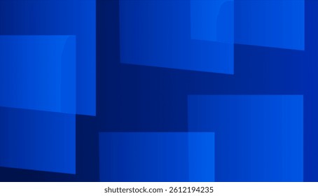 A bold dark blue background featuring blue square shapes, creating a modern and structured design—perfect for tech, corporate, or minimalist themes. 