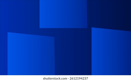 A bold dark blue background featuring blue square shapes, creating a modern and structured design—perfect for tech, corporate, or minimalist themes. - Powered by Shutterstock - Get 15% off with code: PIKWIZARD15