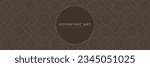Bold and Dark Brutalism Seamless Pattern. Asian Culture Inspired Geometric Pattern Background in Black Fabric - Japanese, Chinese, Indian, Korean Tradition in Vintage Design.	