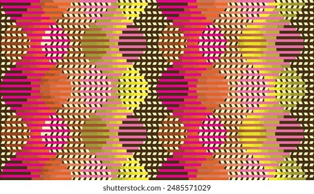 Bold Design Art Digital Textile Design for Shirts and Dupatta Colorful Flowers and Ornaments Designs Shirt Design with Elegant Colors