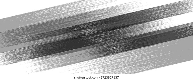Fondo abstracto de textura grunge diagonal en negrita. Líneas de trazo de pincel con contraste nítido. Moderna superficie mínima para el diseño de diseño.

