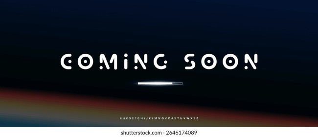 Bold digital alphabet for futuristic product launches, abstract AI banners, high-impact expo posters, and bright startup promos. Creative font for space-age marketing, and new tech. Vector typeset