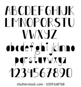 Bold display font