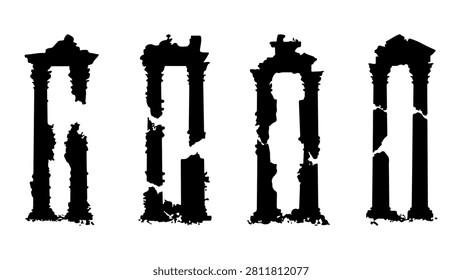 A bold, distressed black grunge text effect suitable for creative design projects and artistic backgrounds.