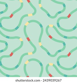 bold doodle lines seamless pattern. Abstract modern squiggle wavy background
Fun colorful line Creative minimalist style art background design with basic shapes. Simple childish scribble backdrop.