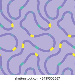 bold doodle lines seamless pattern. Abstract modern squiggle wavy ornament background
Fun colorful line Creative minimalist style art background design with basic shapes. Simple 