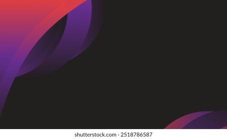 A bold and dynamic dark gradient visiting card template vector, designed for sleek and modern branding. Ideal for corporate or personal use.