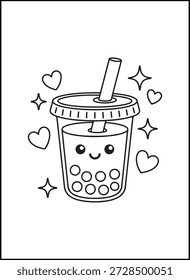 Bold Easy Valentine’s Day Coloring Pages for Kids | Bold and easy Valentine’s Day coloring pages with simple shapes and thick outlines, perfect for young kids, preschoolers, and beginners.