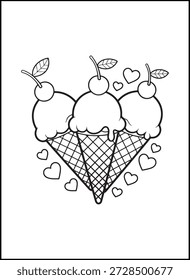 Bold Easy Valentine’s Day Coloring Pages for Kids | Bold and easy Valentine’s Day coloring pages with simple shapes and thick outlines, perfect for young kids, preschoolers, and beginners.