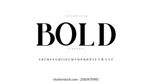 Bold Elegance – Classic Serif Display Font