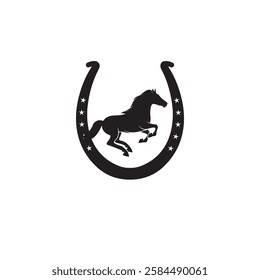 Bold and elegant **horse logo**, ideal for businesses, sports, farms, or equestrian brands. High-quality, scalable vector design for print, web, and digital use. Download and customize now!