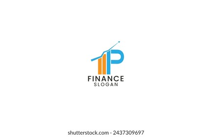 Bold emblem symbolizing financial strength, stability, and growth in a dynamic vector illustration logo design.