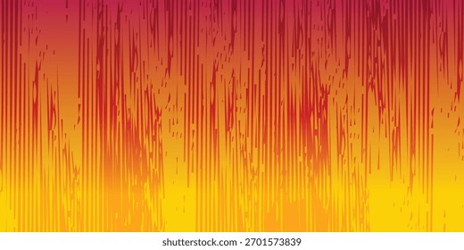 A bold and energetic abstract design featuring vertical red and yellow streaks. The vibrant gradient and textured lines create a sense of motion and heat, perfect for dynamic modern visuals