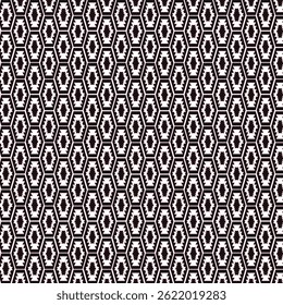 Bold ethnic-inspired seamless geometric pattern on a clean white background. Perfect for textile, print, wallpaper and fabric.