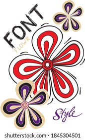 Bold Floral Design.  on white Background. Big Exotic Summer Watercolor Passion fruit Endless Background. Artistic Bold Floral  Design Can be printed on t-shirts, pillow, poster, mug, bag