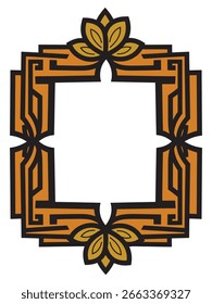 Bold Form Ornamental Frames Unique Decorative Vector
