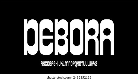 BOLD FUN URBAN DISPLAY ALPHABET FONT TYPE