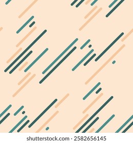 Bold geometric pattern with colourful stripes and textured lines. Perfect for trendy textile designs, abstract backgrounds, and retro wallpaper.