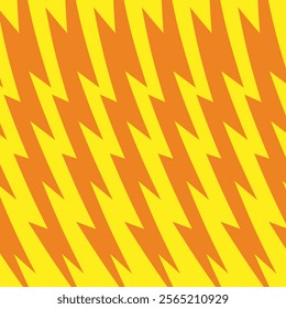 Bold geometric zigzag vector background