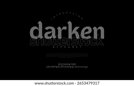Bold gothic inspired font, perfect for dark themes, games, posters, and edgy designs
