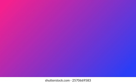 A bold gradient background blending vibrant pink and deep blue hues, creating a lively and dramatic contrast that evokes creativity and energy.