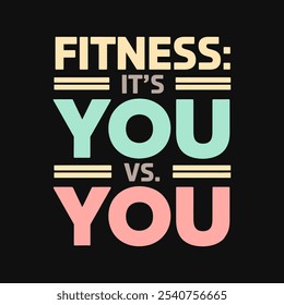 Bold Gym Motivational Quote Design para Entusiastas de Fitness e halterofilistas