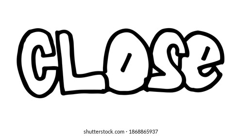 Bold hand-drawn holiday lettering in a striking black outline, isolated on a white background. Perfect for festive designs, greeting cards, or celebratory-themed visuals.