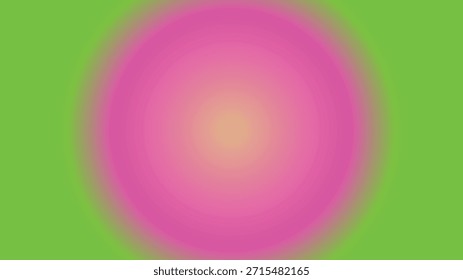 Fundo de gradiente radial arrojado e de alta energia, com um núcleo macio e brilhante, cor-de-rosa magenta, que faz uma transição suave para uma borda verde-limão vibrante. O efeito de iluminação difusa e concêntrica cria um foco visual impressionante, tornando-o ideal para landing pages experimentais, interfaces de aplicativos móveis criativas e marcas de mídia social modernas. Esta paleta de alto contraste é perfeita para designers que procuram criar um efeito "pop" em materiais de marketing digital e plataformas de apresentação futuristas.