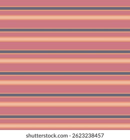 Bold horizontal stripes in shades of pink, orange, and gray create an eye-catching abstract pattern. This design is perfect for use in home decor, fashion, or digital media.