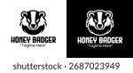 Bold and Iconic Honey Badger Logos for Business and Marketing