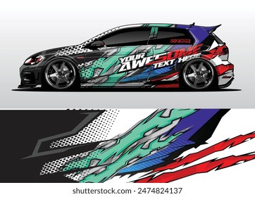 Bold and Impactful Car Wrap Vectors: Get Noticed Anywhere