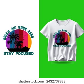 "Bold Inspiration: Expressive T-shirt Design"