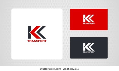 Bold K-Logo für Transport oder Konstruktion