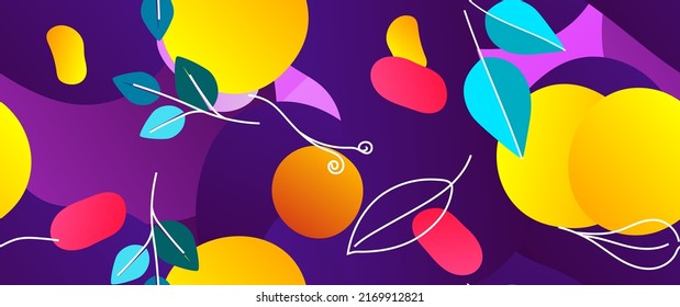 Feines Leaf-Muster. Tropisches Leaf. Modern Motif. Dschungeldrucken. Sommer-Blattmuster nahtlos. Trendiger Vektorhintergrund. Künstlerische botanische Oberfläche. Abstrakte Pflanze. Helle Mode. Kontrastzeichnung.