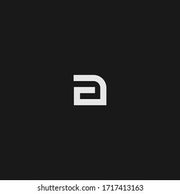Bold Letter A or letter AF logo design