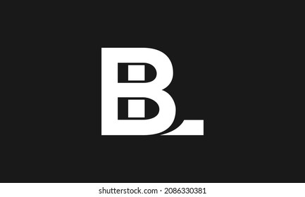 Bold letter logo BL or LB - Initial vector design - Premium Icon, Logo vector