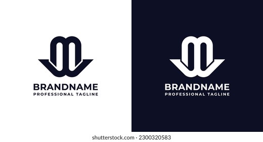 Bold Letter MW Logo, suitable for any business related to Letters