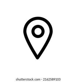 bold line location icons for web and apps