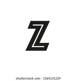 Bold Line Logo Letter