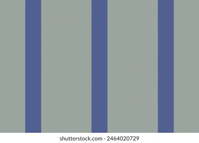 Bold lines vertical stripe, fancy background fabric textile. Royal vector seamless pattern texture in blue and light colors.