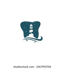 bold logo about cool dental on the sea