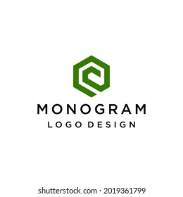 The bold logo of the letters C and A is designed from geometric lines.
EPS10,Vector.