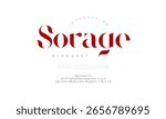 Bold and luxurious serif font with sharp contrast and dramatic flair, great for branding, headlines, and promotions